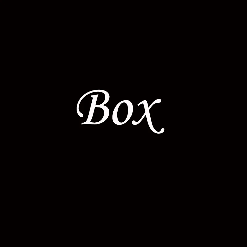 

Special Box For Customer