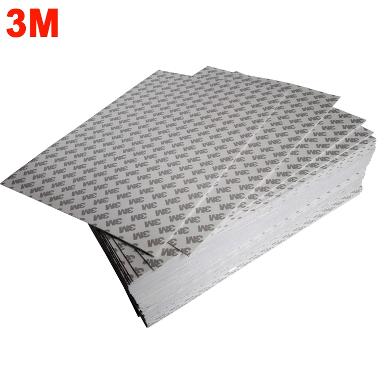 5x 1.1mm thick, Anti Shock Adhesive EVA Foam, with 3M 9080 Double Sided