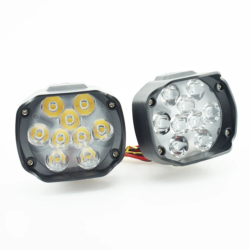 

Motorcycle Headlight Scooter Fog Spotlight LED Motorbike 12V 6500K Moto Working Spot Fog Light Head Lamp White DRL Car Headlamp