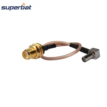 Superbat RP-SMA мама к MS-147 штекер прямой угол косички кабель RG316 для 3g USB беспроводной