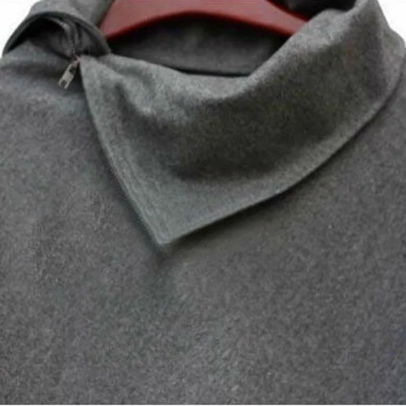 Autumn Wimnter Women Oversized Cape Shawl Batwing Irregular Tops Poncho Shawl Cape Sweaters Blusas Femininas M-XL