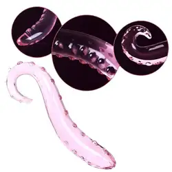 Анальная пробка в форме морского конька розовое стекло фаллоимитатор Анальная пробка взрослые секс игрушки Женская Анальная пробка для