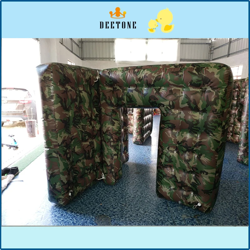 inflatable paintball obstacles/ inflatable CS bunker paintball wall