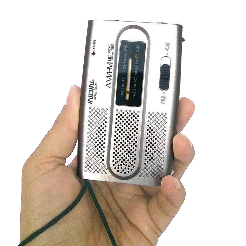 1 Mini Wireless Speaker Stereo Loudspeaker Music FM MP3 Portable Micro Speaker Radio Digital Sound Mini Radio for Elderly Men
