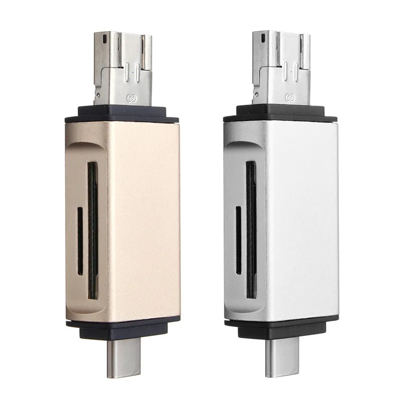 Купить алюминий сплава 3 в 1 микро SD OTG картридер тип с микро-USB ...