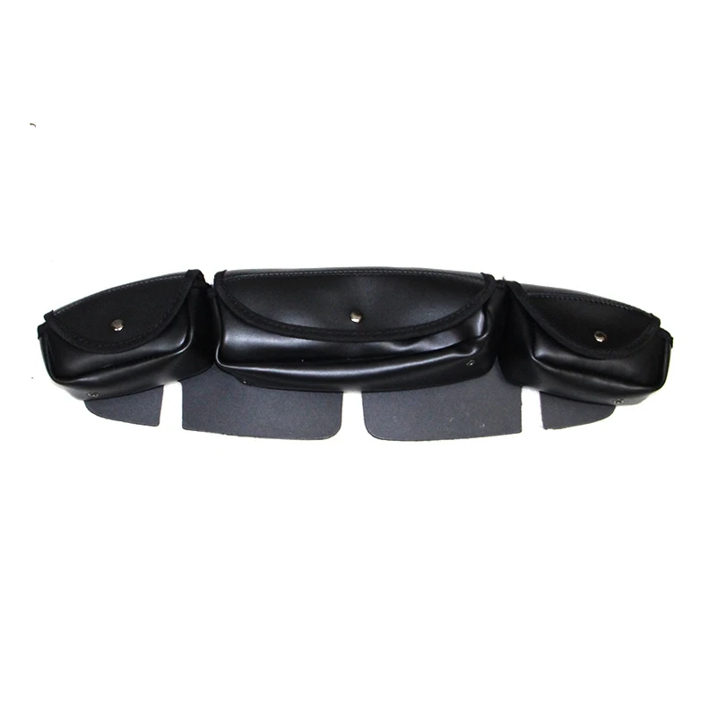Motocicleta de Couro do Plutônio Bolso para Harley Windshield Bolsa Sela Ferramenta Bolsas 3 Touring Electra Glide
