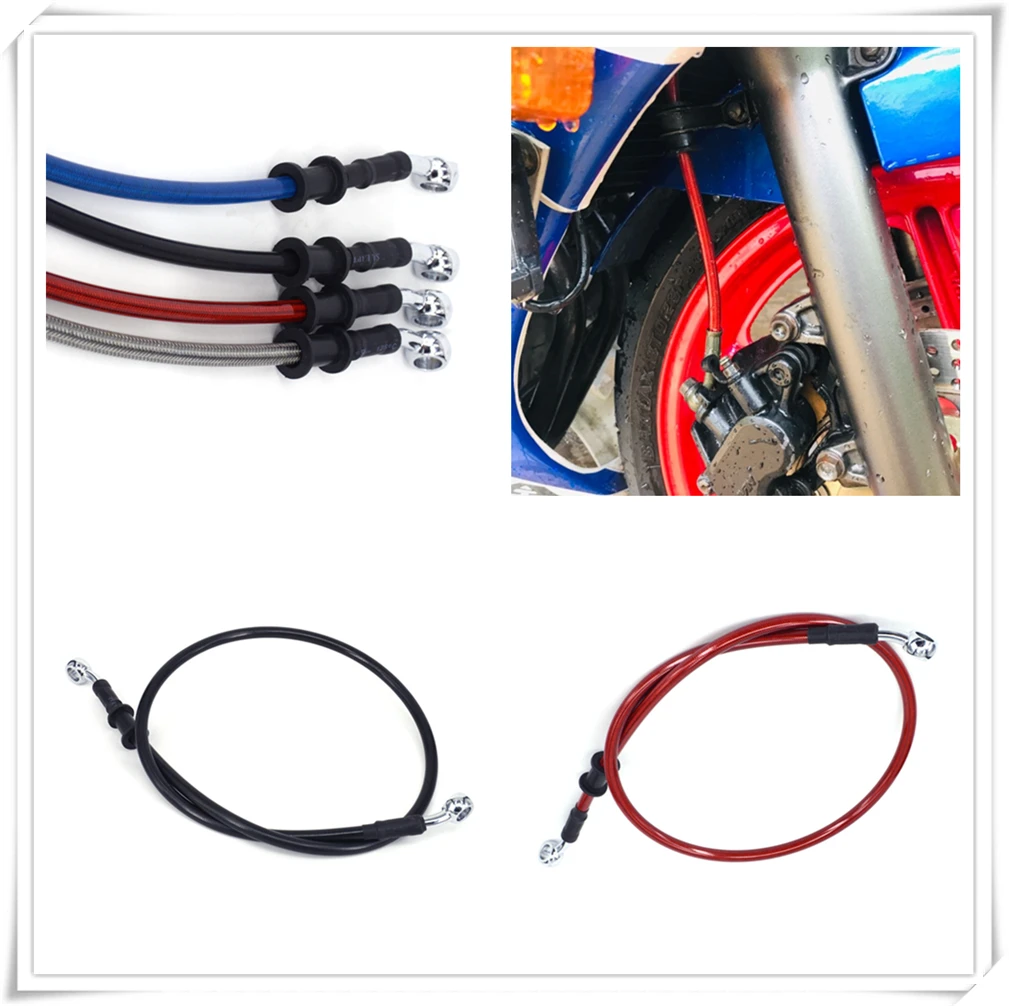 Steel braided brake lines for ns200 Clearance