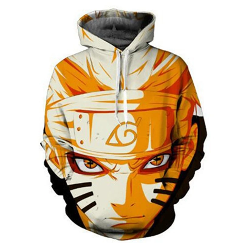 

FOGIMOYA 5XL Hoided Anime Cosplay Naruto Series 3D Printed Sweater Zipper Cardigan Hooded Sweater Jacket Anime COS Clothing 5XL