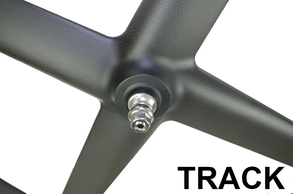 4 spokes carbon wheel track