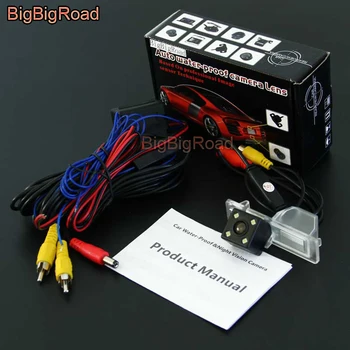 

BigBigRoad Car Rear View Reverse Backup Camera with power relay/ Filter For LIFAN X60 520 Night Vision Waterproof