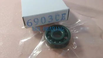 

6903 full SI3N4 ceramic deep groove ball bearing 17x30x7mm full complement 61903