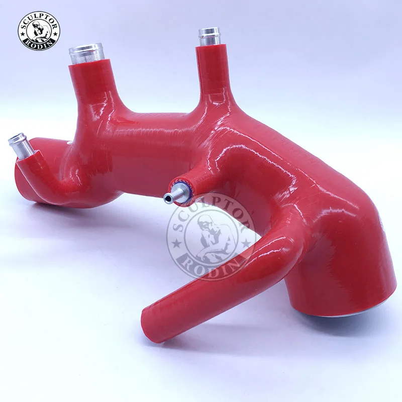 SILICONE TURBO INLET INTAKE INDUCTION PIPE HOSE FOR SUBARU IMPREZA WRX STi GC8 VER.3 4 EJ20(1PCS) red/blue/black