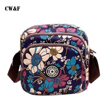 Женская нейлоновая сумка-Оксфорд через плечо, женская маленькая сумка для отдыха среднего возраста