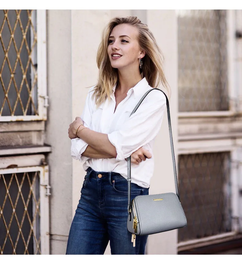 Real leather handbags designer bags famous brand fashion bags ladies luxury bags with removable shoulder strap (2)