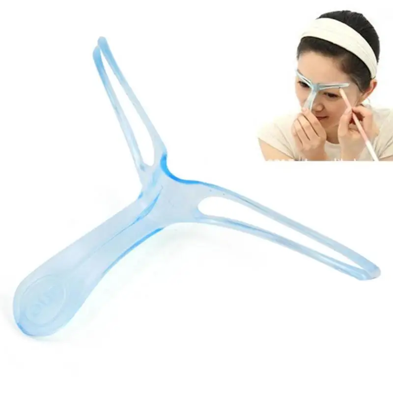

2pcs Female Practical Eyebrow Mold Fashion Thrush Template Convenient and Quick Beauty Tools