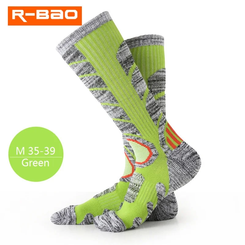 1Pair Winter Warm Men Women Thermal Skiing Socks Thick Cotton Sports Snowboard Cycling Skiing Soccer Socks Leg Warmers Long Sock