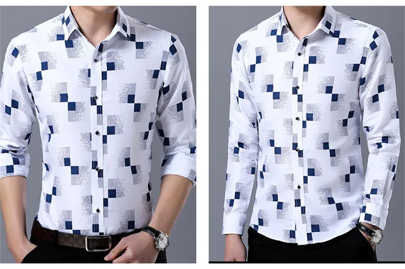 2019 Для мужчин Camisa мужской рубашки с длинным рукавом Для мужчин рубашка в клетку одежда рубашка социальных Повседневное Masculina платье Homme Plue