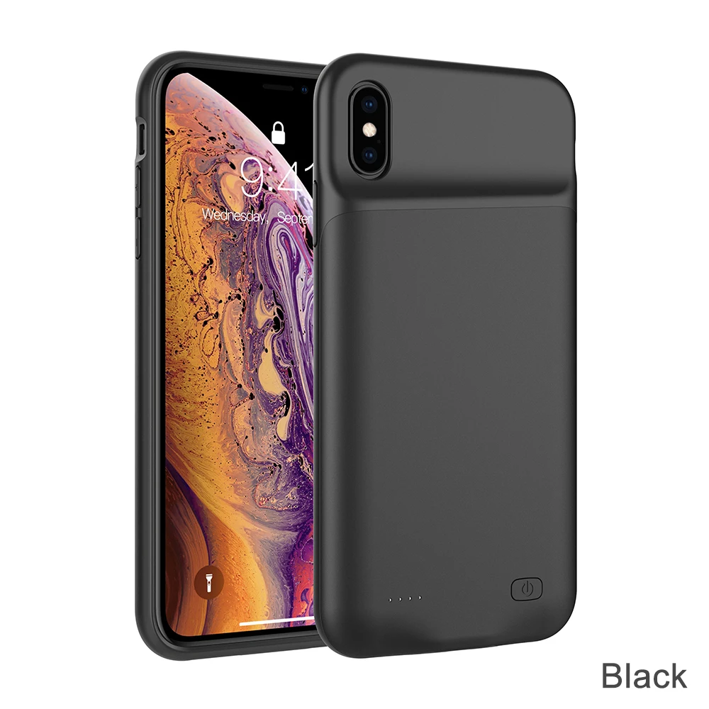 XGODY 6500 мАч чехол для батареи для iphone X XS XMAX анти шок тонкий внешний аккумулятор чехол для зарядки X XS XMAX внешний резервный аккумулятор