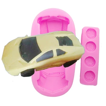 

Q-772 car mold fondant cake decorating tools chocolate molds candle molds