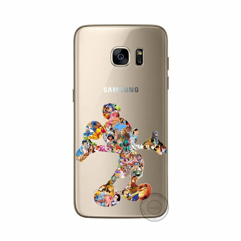 Для samsung Galaxy J7 2016 J710 чехол для телефона Симпатичные Единорог Собака Лев цыплят