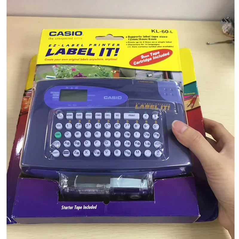 Original Label Printing Machine KL 60 Portable English Label Machine