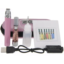 50pcs/lot ego ce4+ starter kit ce4 plus kit ego elektronik cigarette kit clearomizer egot battery usb charger liquid bottle