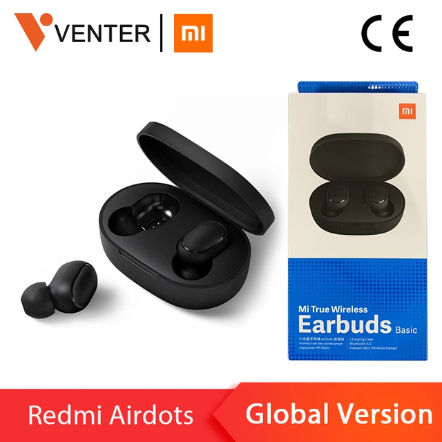 В наличии оригинальные Xiaomi Redmi Airdots TWS беспроводные Bluetooth наушники стерео бас Bluetooth 5,0 с микрофоном громкой связи с управлением AI