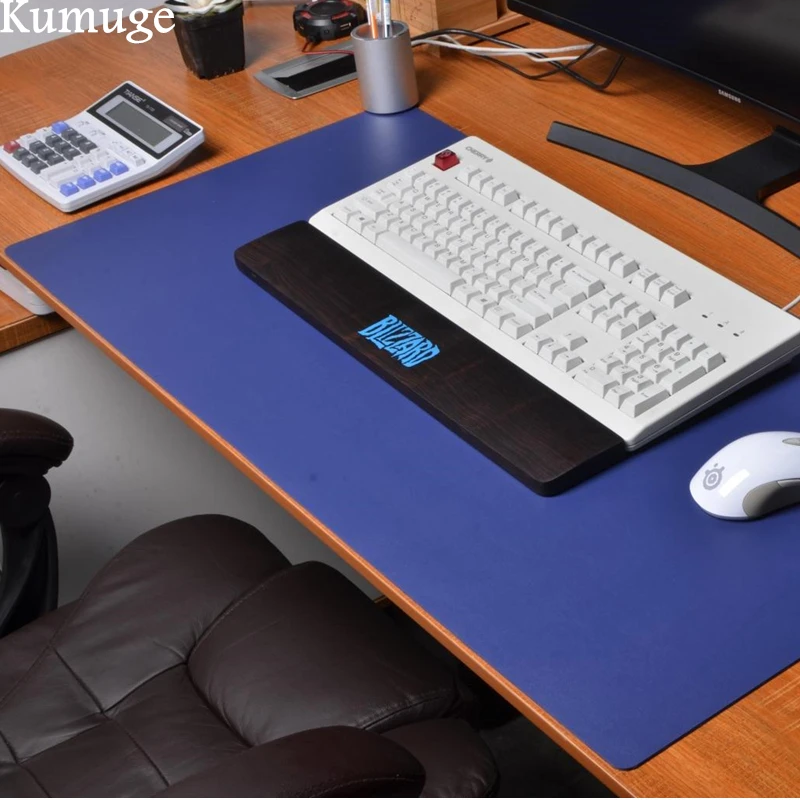 

Ultra-thin Large Gaming Mouse Pad 800x400mm Waterproof PU Leather Office Keyboard Desk Mouse Mat Mousepad for LOL CSGO Dota