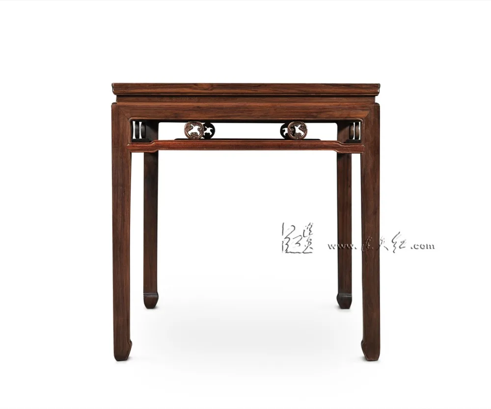 Office Long Rectangle Table Rosewood 6 seats Desk Living Dining Room Furniture 1.3m board China new Classical Fashion Solid Wood