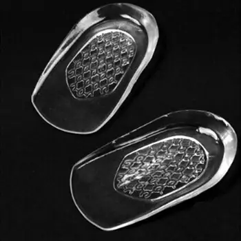 

1 Pair Silicone Gel Insoles Massaging Cushion Forefoot Shoe Pad High Heel Women Elastic Palm Protect Feet Care Comfortable pads