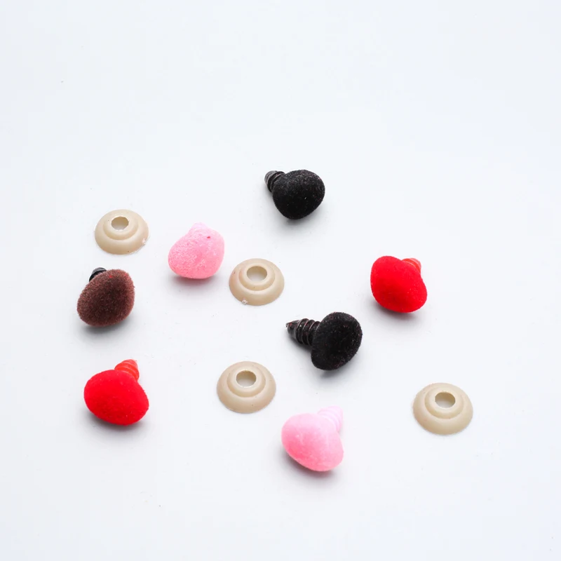 

22pcs Red Black Plastic Doll Eyes Exquisite Teddy Bear Eye Crafts Eyeball Dinosaur Animal Eyes Dinosaur High Quality Toy Glasses