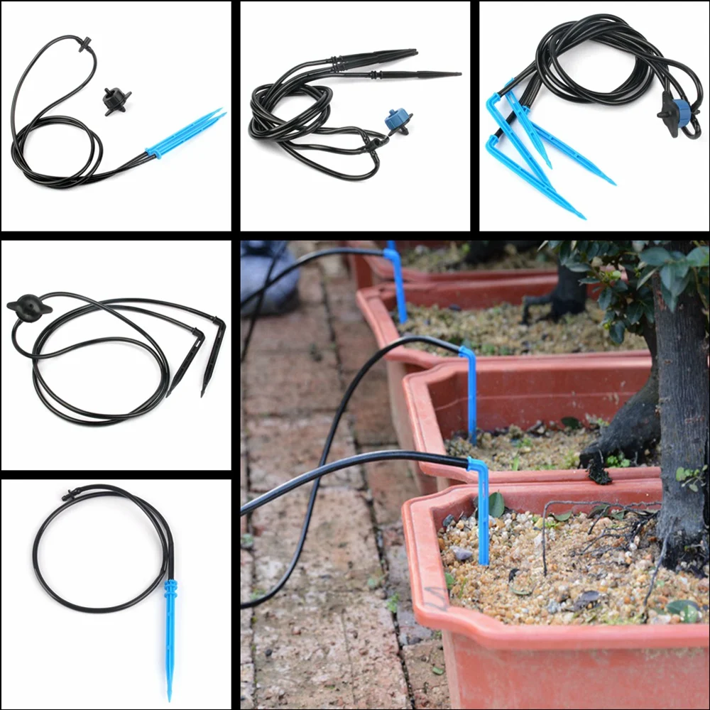 

Garden Drip Irrigation System Kits for Bonsai Flower Micro Irrigation Drip Arrow Drippers 4L 8L/h Gardening Drip Emitters Kits