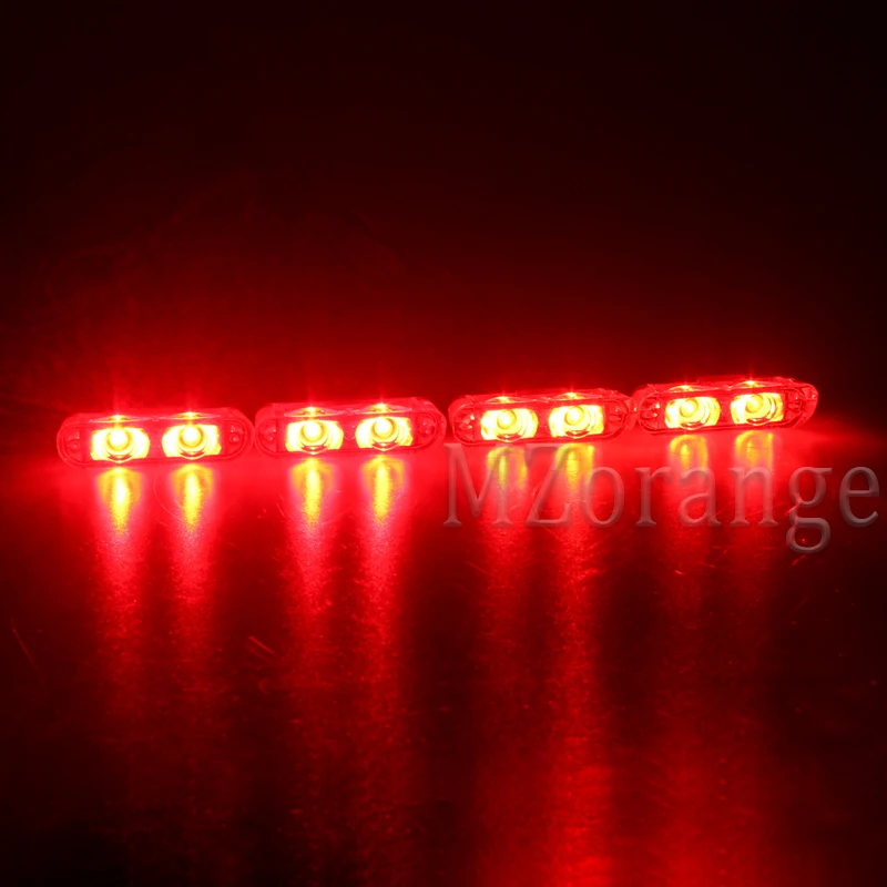 MZORANGE 4*2 светодиодный прикуриватель 12 В светодиодный стробоскоп автоматический стробоскоп автомобили мотоцикл полицейский мигалка автомобиля предупреждающие огни