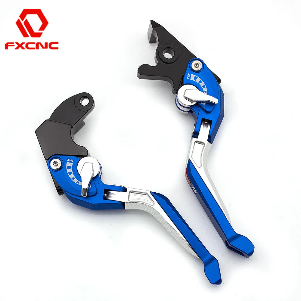 

For Honda CRF1000L African Twin crf1000l 2016-2018 CNC 3D Rhombus Aluminum Motorcycle Folding Extendable Brake CLutch Levers