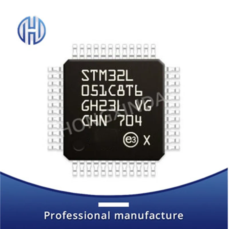 5 шт. STM32L051C8T6TR STM32L051C8T6 STM32L051 32L051C8T6 LQFP48 ARM новый оригинальный IC|Аксессуары для