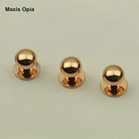 (50 teile/los) 10mm Rose Gold Metall Niet DIY Tasche Zubehör Hohe Qualität China Fabrik Großhandel Metall Niet Mit Schrauben