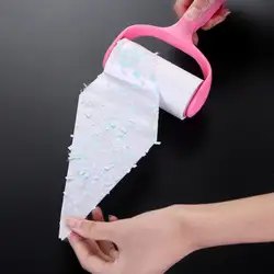 Бытовой чистящий инструмент Lint вращающаяся щетка рулон-на порванный съемный липкий ролик для волос для одежды пыли домашних животных волос