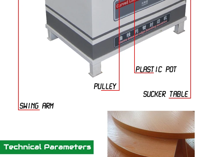 Изогнутая линия кромкооблицовочная машина ручная поворотная рукоятка кромкооблицовочная машина для деревообработки кромкооблицовочная машина настольная изогнутая упаковочная машина
