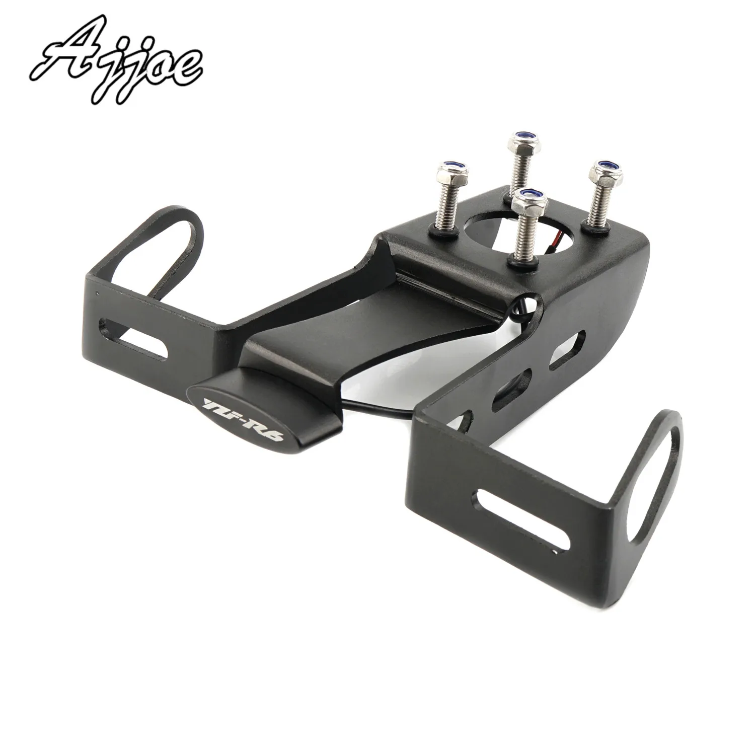Motorcycle License Plate Holder License Bracket Tail Tidy For Yamaha YZFR6 YZF-R6 YZF R6 2006- Black