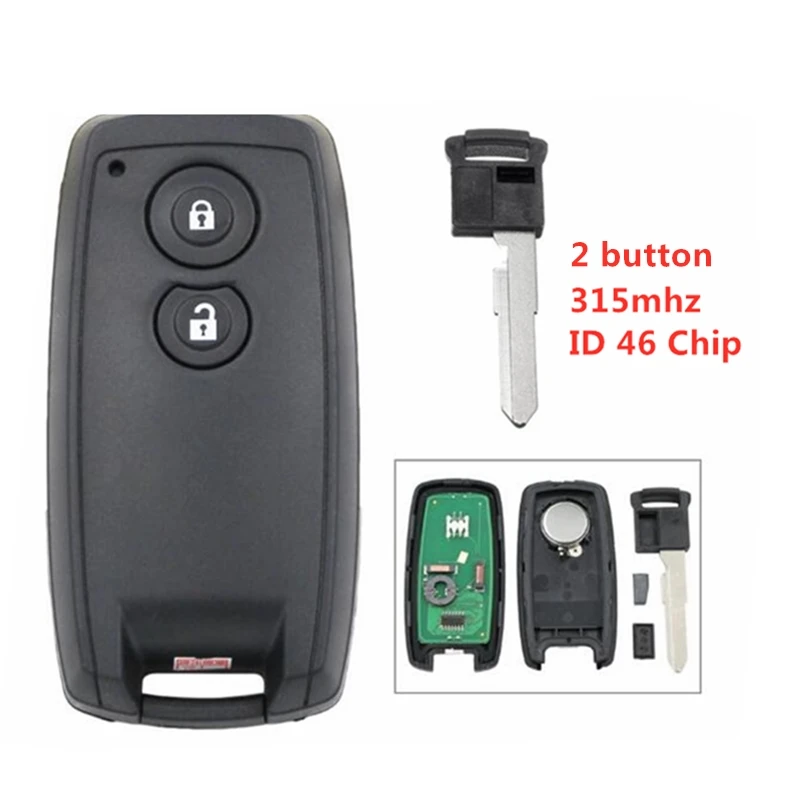 

For suzuki new original Smart Prox remote control keychain without Grand Vitara SX4 315MHz 46 chip