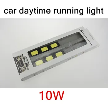 

1 pair 12V 10W Car COB 4LED Running Light COB Light Led Decorative Lamps