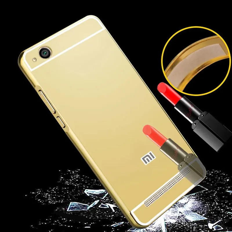 For-Coque-Xiaomi-Redmi-5A-Case-Aluminum-Metal-Bumper-Mirror-Acrylic-Back-Case-For-Xiaomi-Redmi (4)
