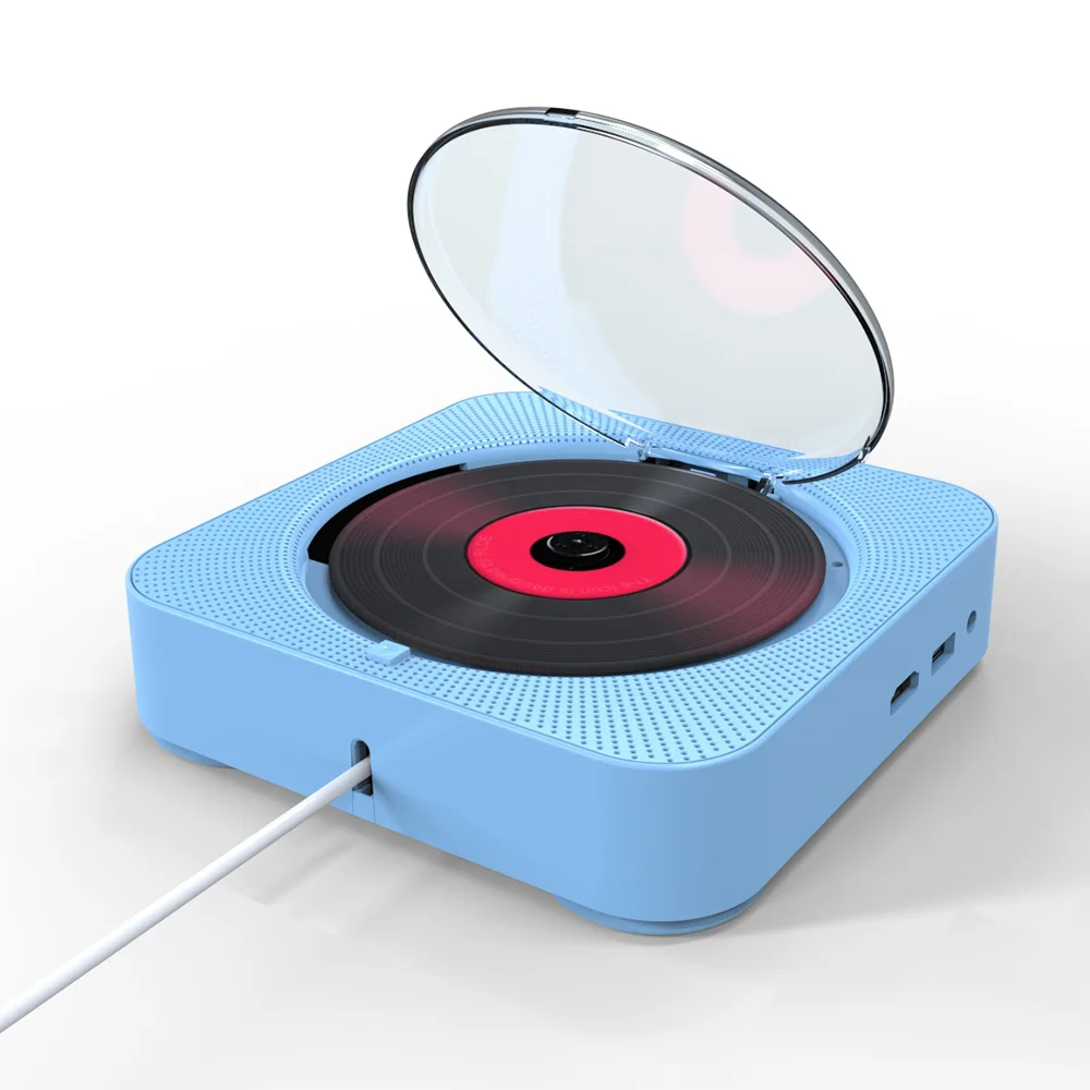 Видеоплеер с av портом настенный Bluetooth HiFi CD проигрыватель динамик пультом
