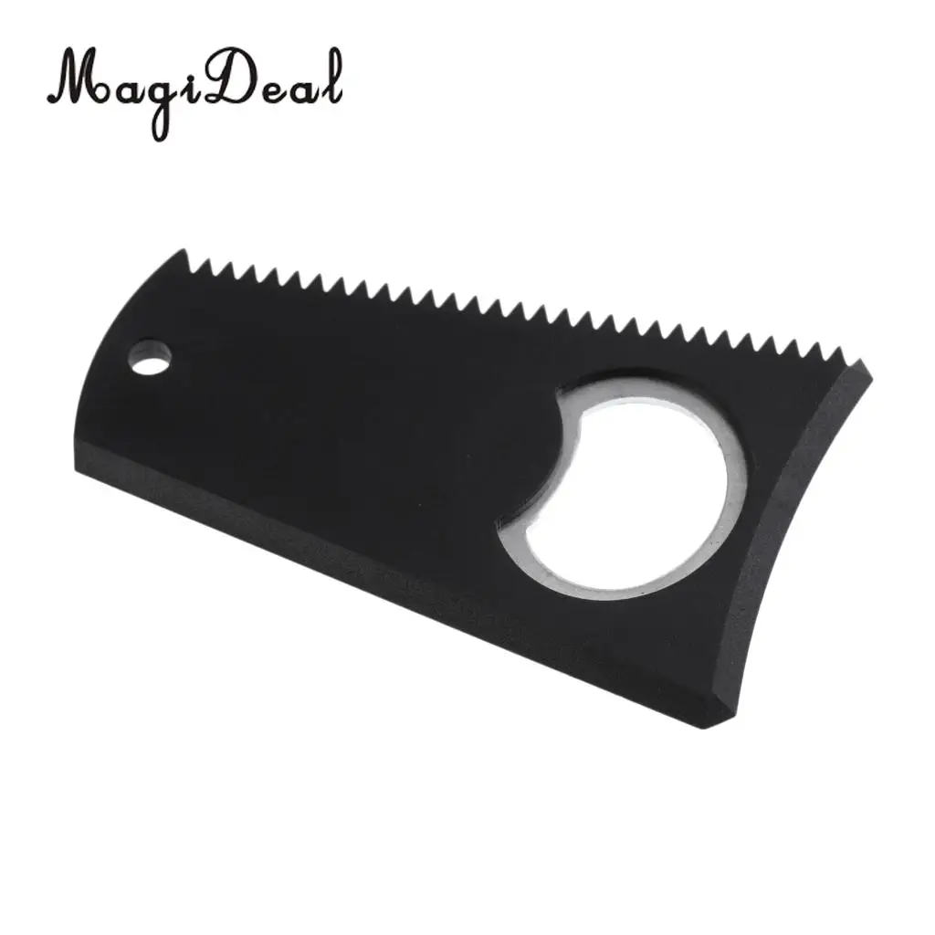 MagiDeal Plastic Surfboard Wax Comb Surf Board Wax Cleaning Remover/Comb Tool Black Water Sports Surfing Diving Accessories