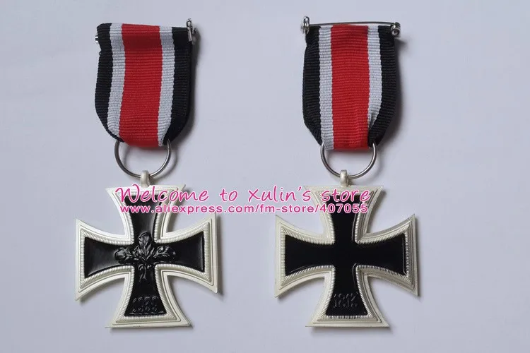 XDM0027 Железный крест 2-го класса 1957 вариант после Второй мировой войны BRD 1957 Железный крест 2-го класса с лентой Deutschland EK2 медаль