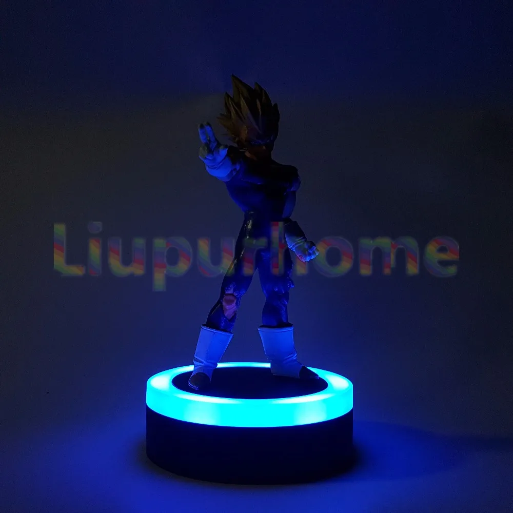 Светодиодная лампа Dragon Ball Z Evil Vegeta с ночным освещением основа для аниме DBZ Son Goku