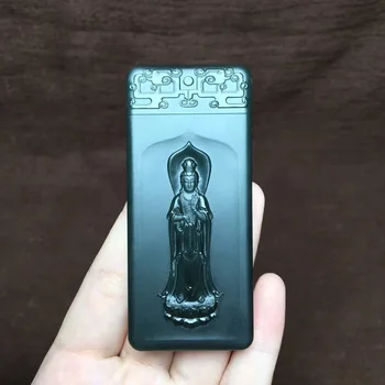

Hetian Yuqing Jade Guanyin Pendanthp04#
