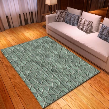 

Nordic Carpets Soft Flannel 3D Printed Area Rugs Parlor Mat Rugs Anti-slip Large Rug Carpet for Living Room Decor