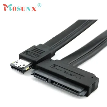 

Dual Power eSATA USB 12V 5V Combo to 22Pin SATA USB Hard Disk Cable High MOSUNX Futural Digital Hot Selling Drop Shipping F35