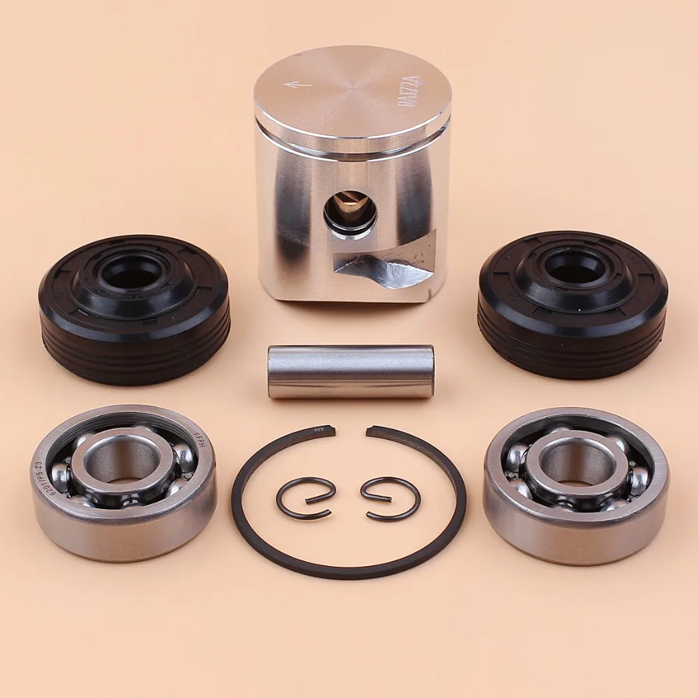 

39mm Piston Pin Ring Crank Bearing Oil Seal Kit Fit Husqvarna 235 236 236E 240 240E Chainsaw Engine Parts 545081894, 530056363